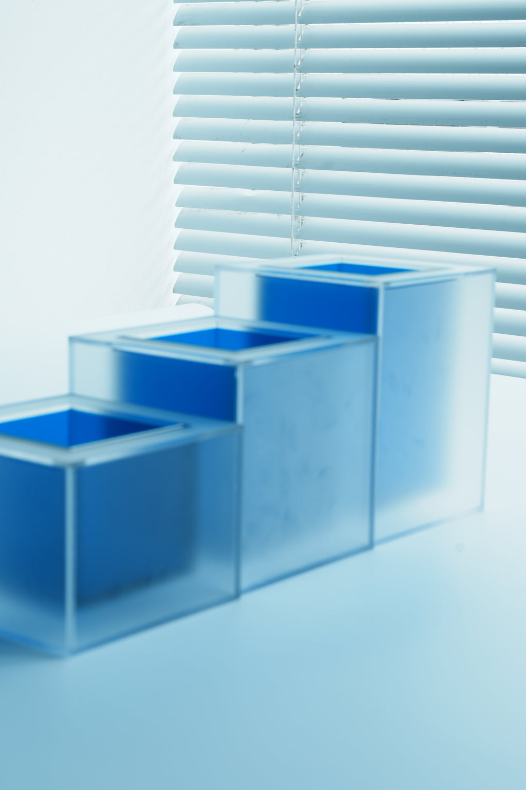 Translucent Blue Cube