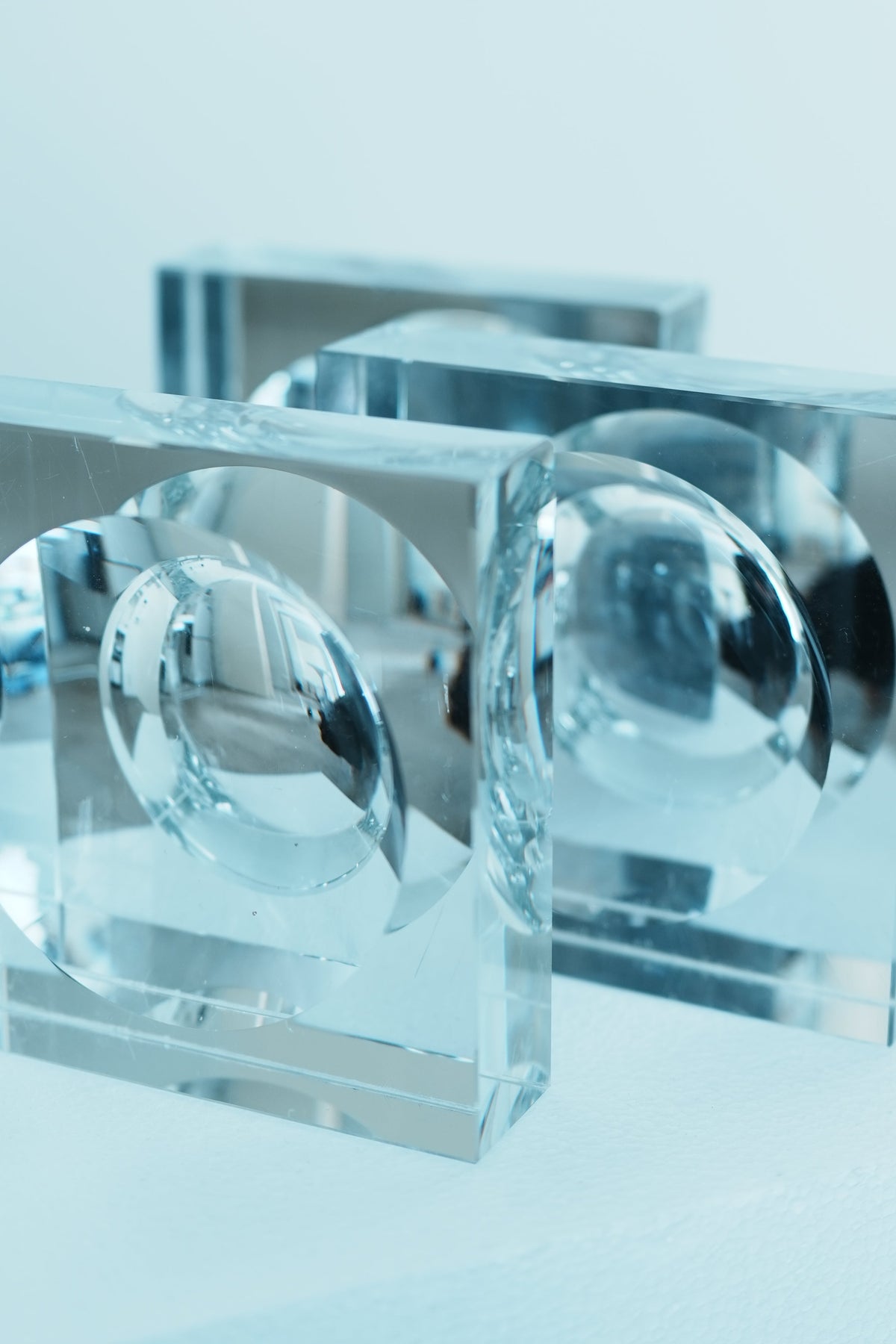Mirror Concave Object<br>3-Piece Set