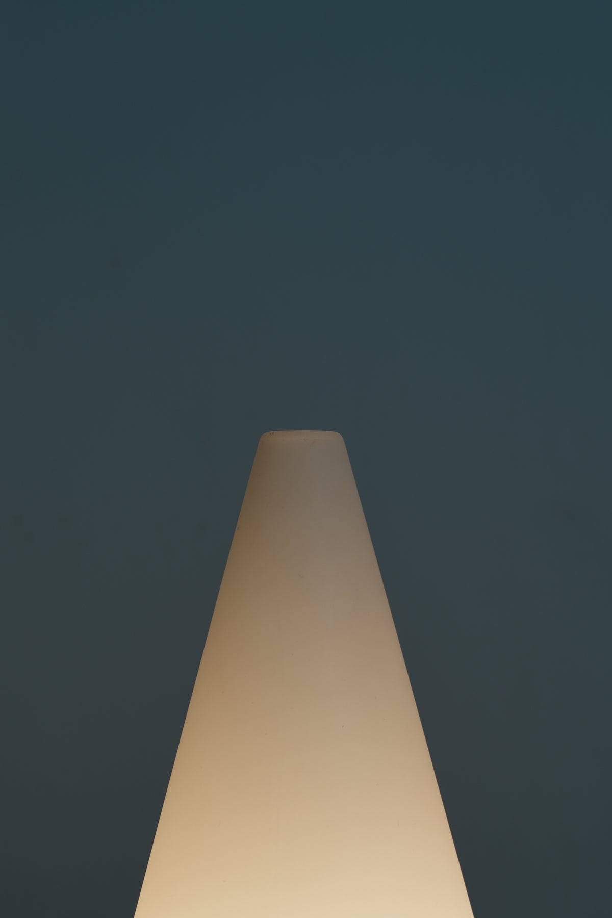 Roly Poly Lamp (White and Green)